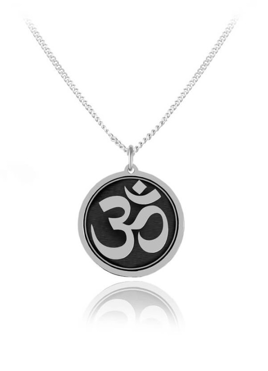 naszyjnik Om łańcuszek pancerka