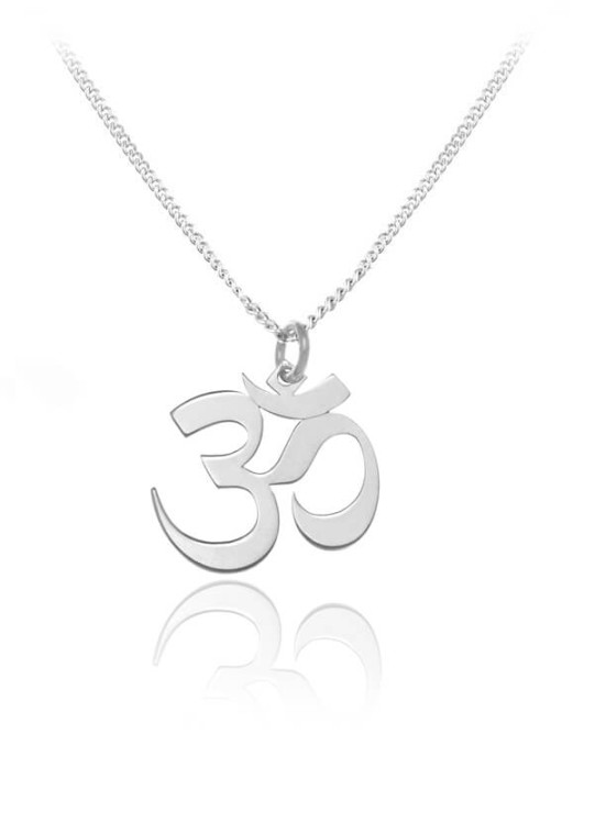 naszyjnik mantra om łańcuszek pancerka