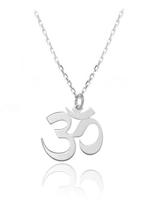 naszyjnik mantra om łańcuszek ankier