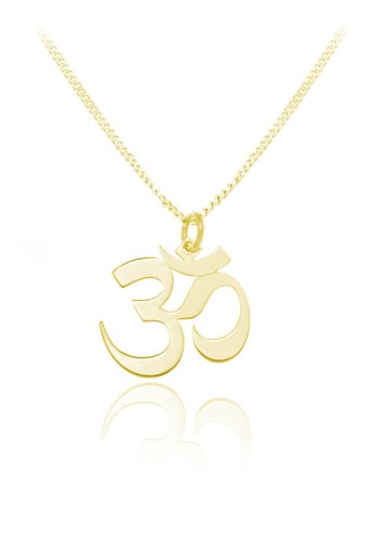 naszyjnik symbol om łańcuszek pancerka