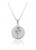 naszyjnik z rumiankiem łańcuszek ankier