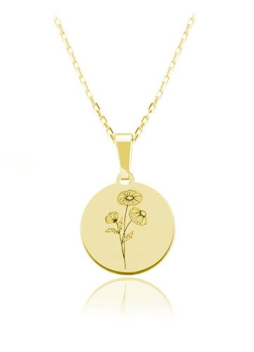 naszyjnik wrotycz złoty łańcuszek ankier