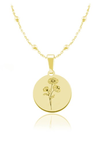 naszyjnik wrotycz złoty