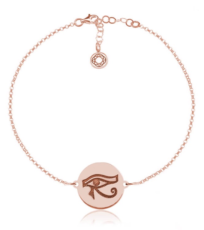 bransoletka srebrna Oko Horusa