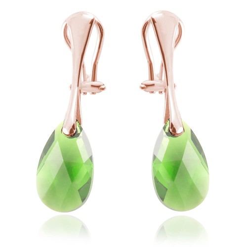 klipsy z kryształami