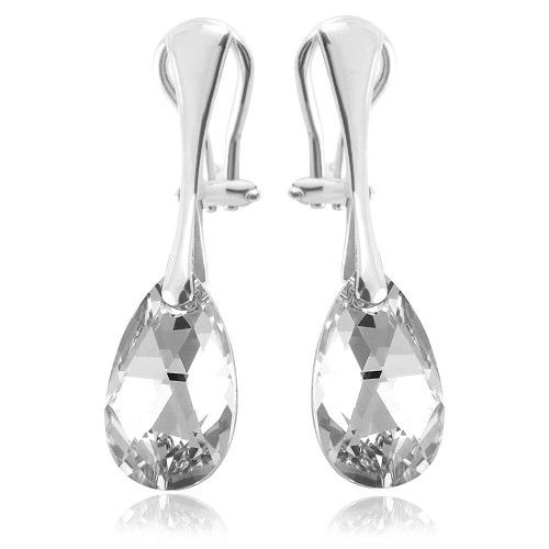 klipsy z kryształami