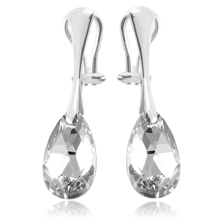 klipsy z kryształami