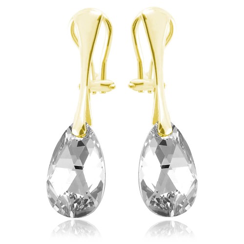 klipsy z kryształkami