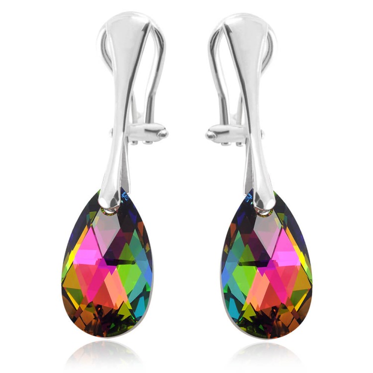 klipsy z kryształami