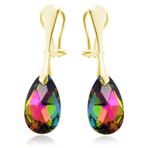 klipsy z kryształami