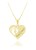 naszyjnik złoty serce stópki łańcuszek ankier