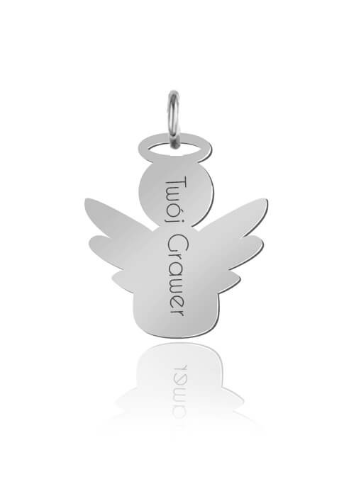 zawieszka wisiorek  aniołek