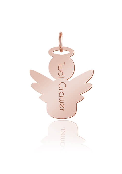 zawieszka wisiorek aniołek