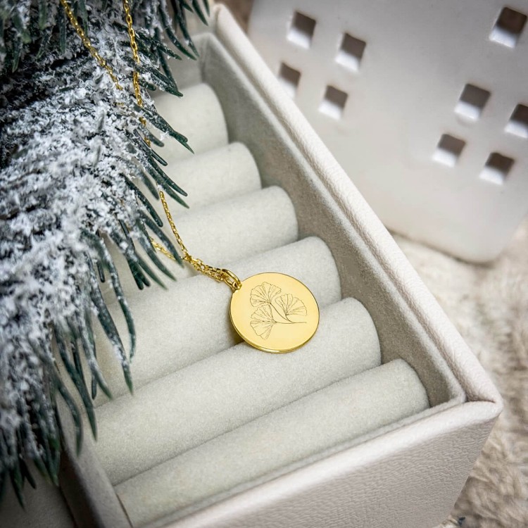 naszyjnik miłorząb