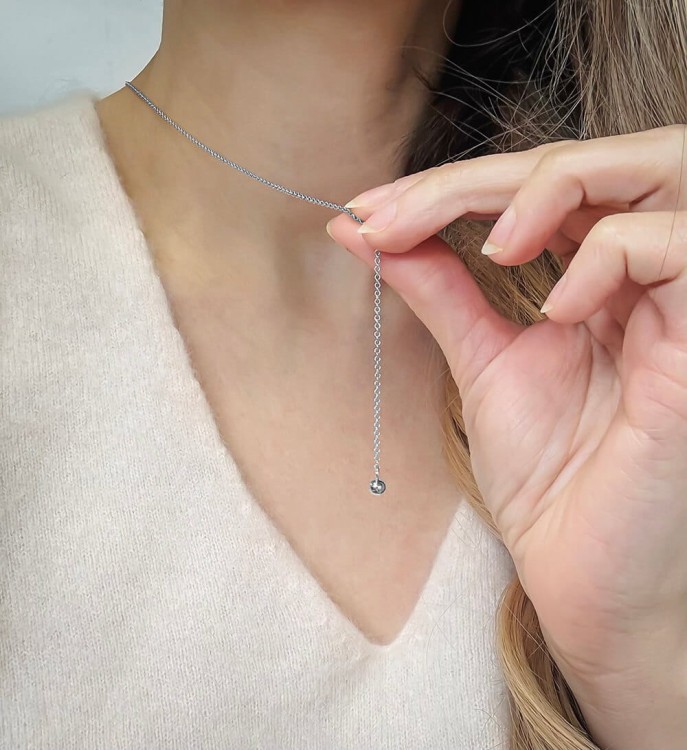 naszyjnik krawatka kulka