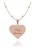naszyjnik z sercem łańcuszek kulki