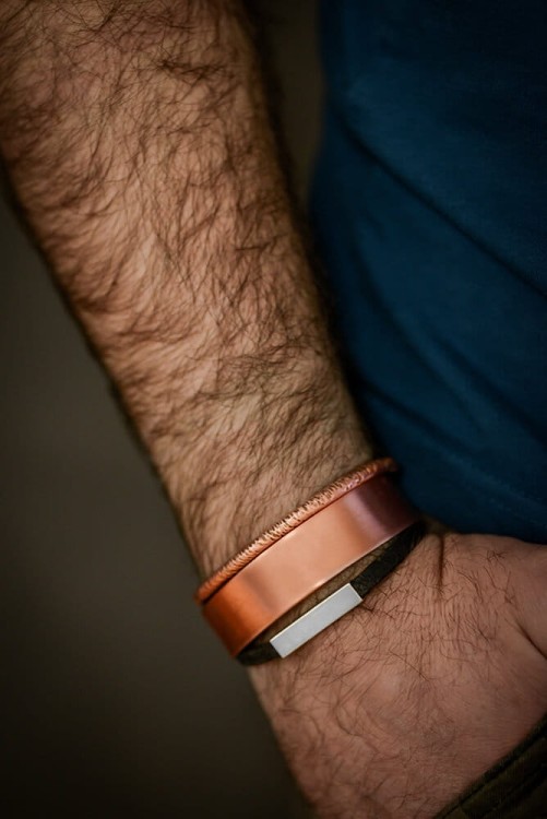 bransoletki miedziane meskie