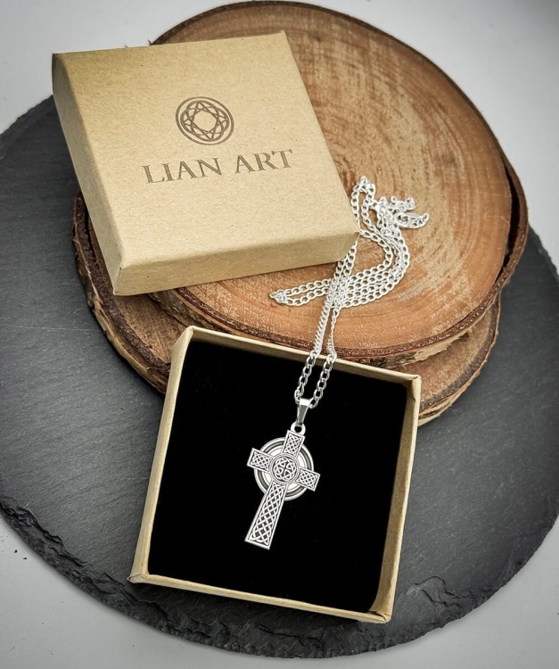 męski krzyż celtycki