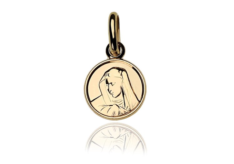 wisiorek medalik złoto 585