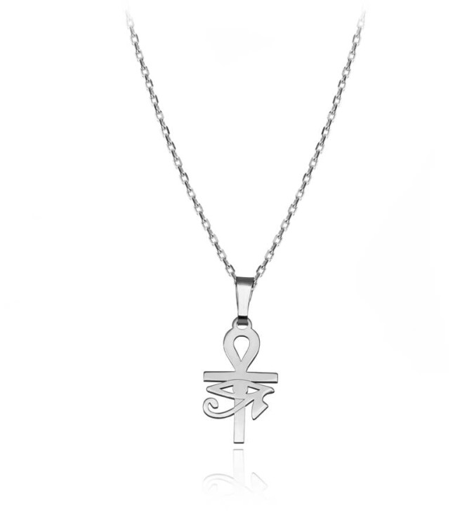 naszyjnik Ankh platynowany