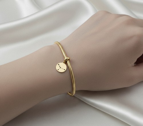 zawieszka znak zodiaku modułowa złota