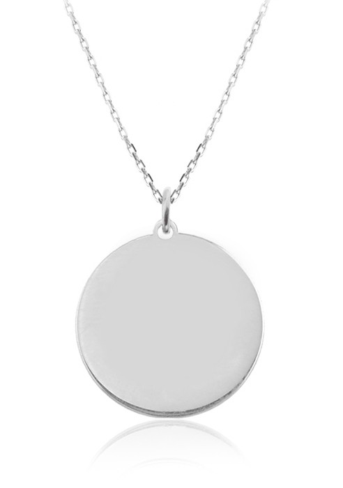 naszyjnik medalion łańcuszek ankier