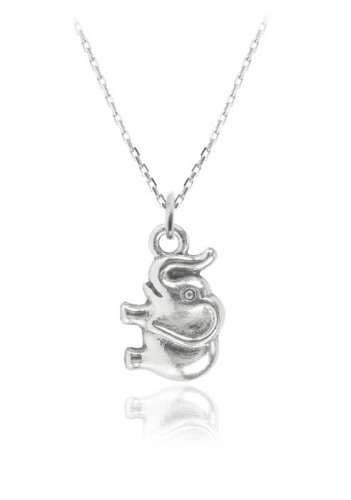 naszyjnik ze słonikiem łańcuszek ankier