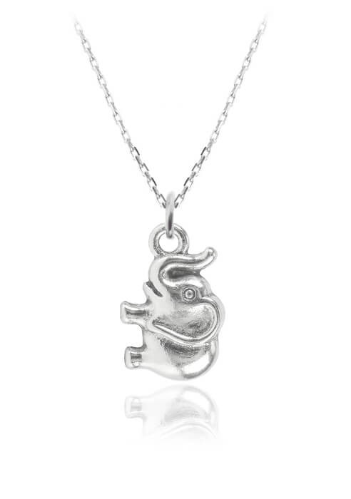 naszyjnik ze słonikiem łańcuszek ankier