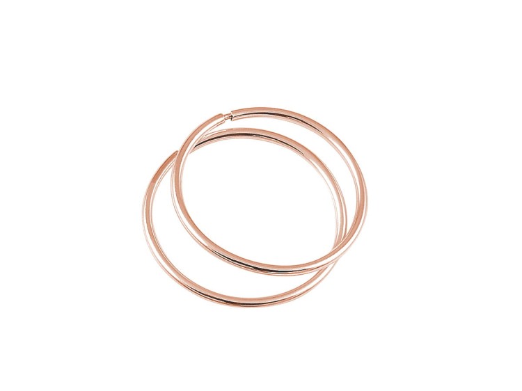 kolczyki koła 2,5cm