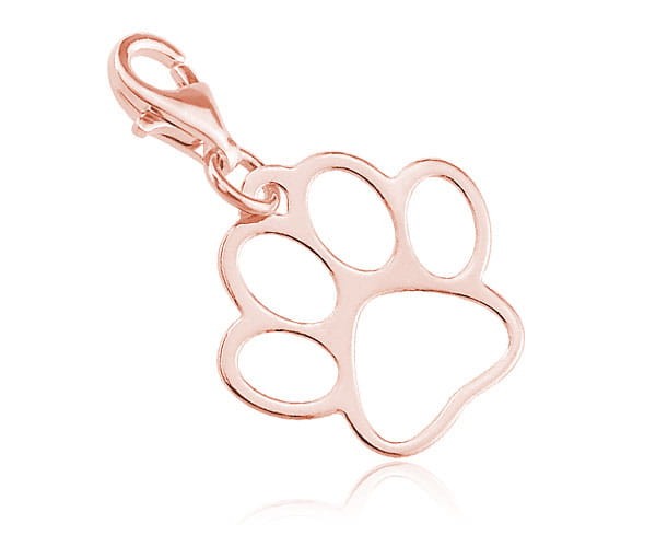 zawieszka do bransoletek charms łapka